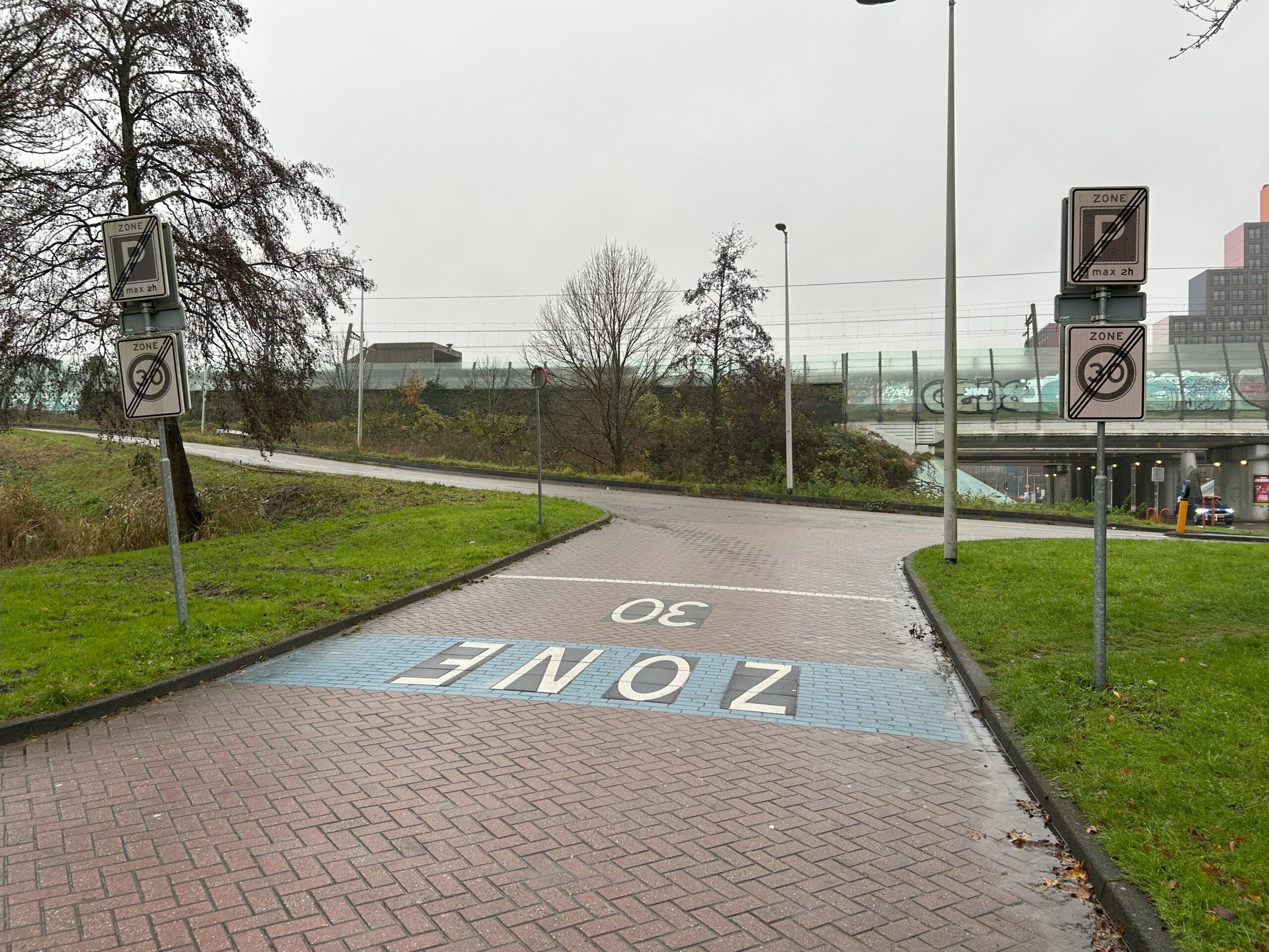 Blauwe zone Amsterdam
