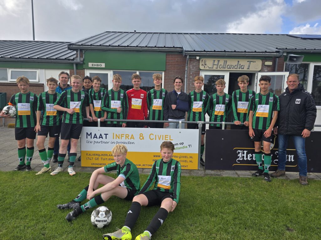 sponsor v.v. Hollandia T JO16-2