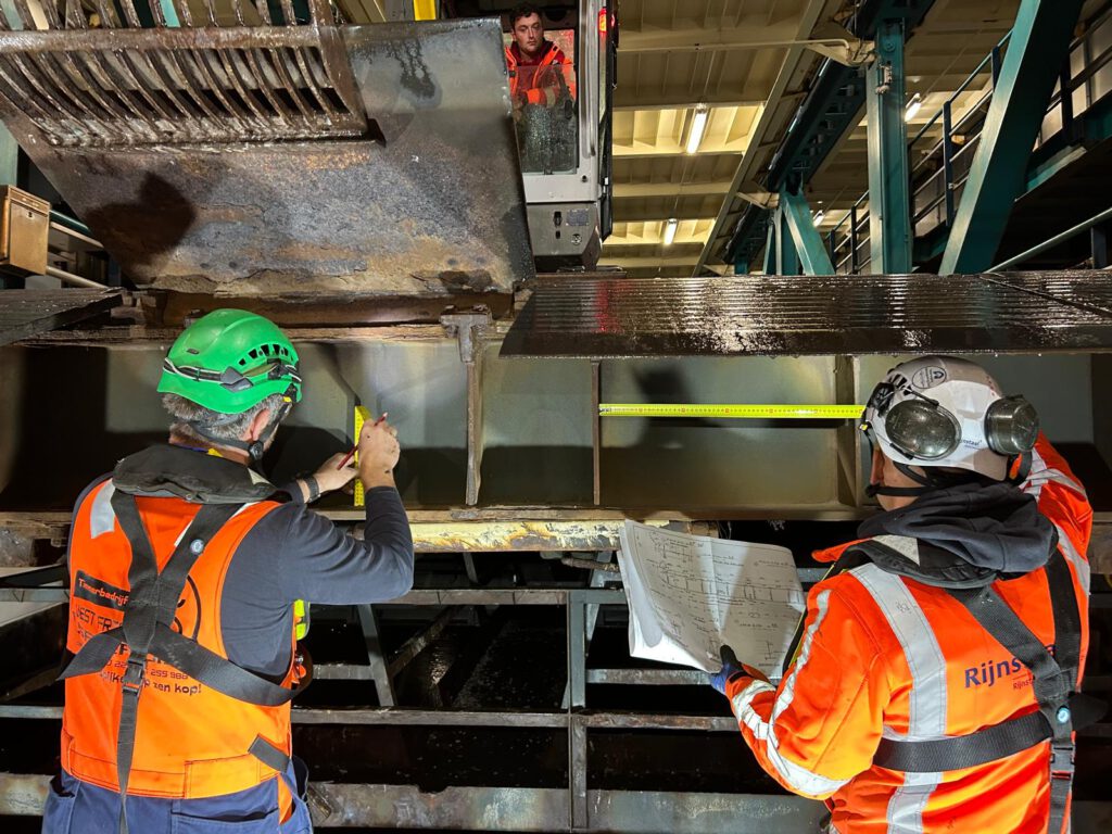 veerhaven Texel inspectie kleppen
