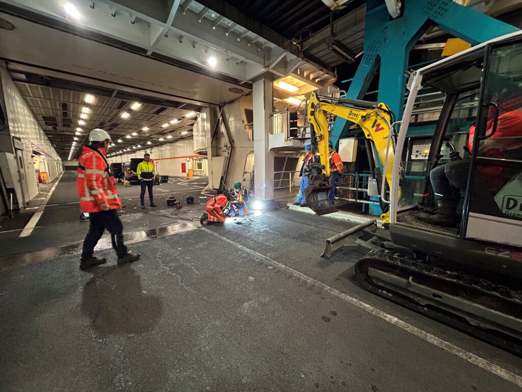 veerhaven Texel inspectie kleppen