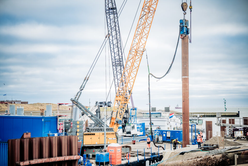 onderhoudskade texel nieuwe meerpalen