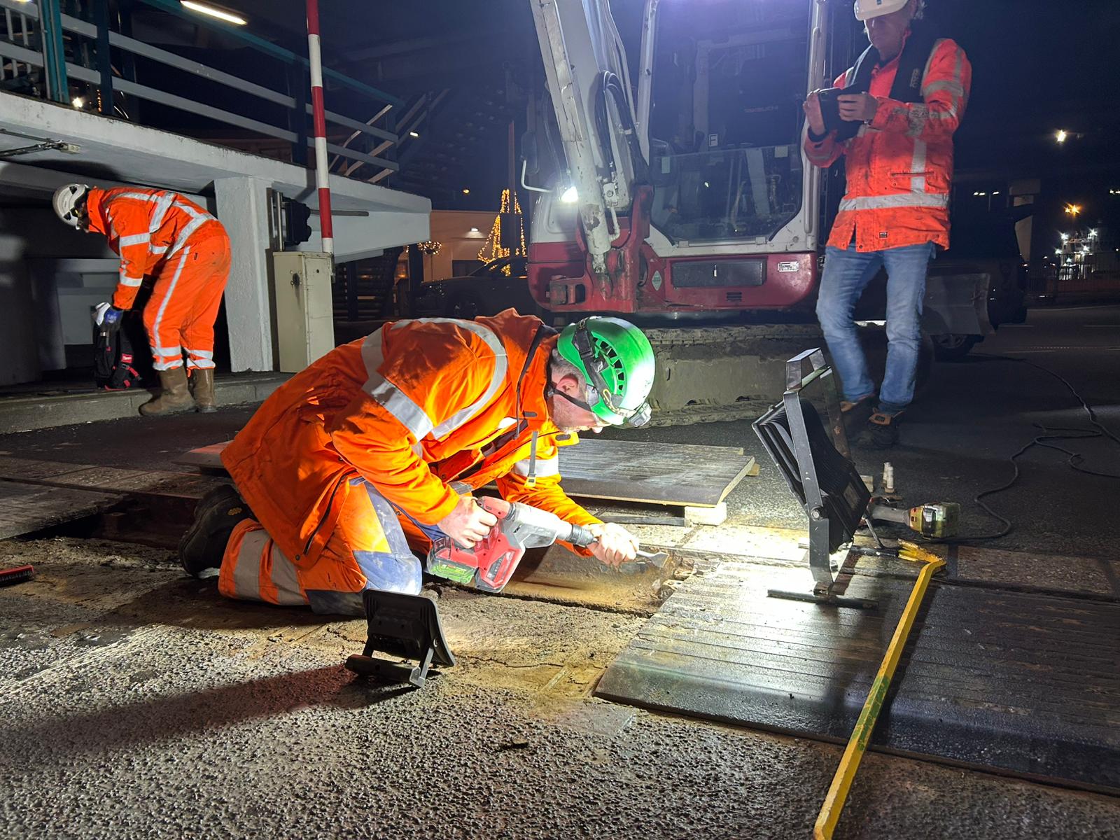 Inspectie overgangskleppen Den Helder